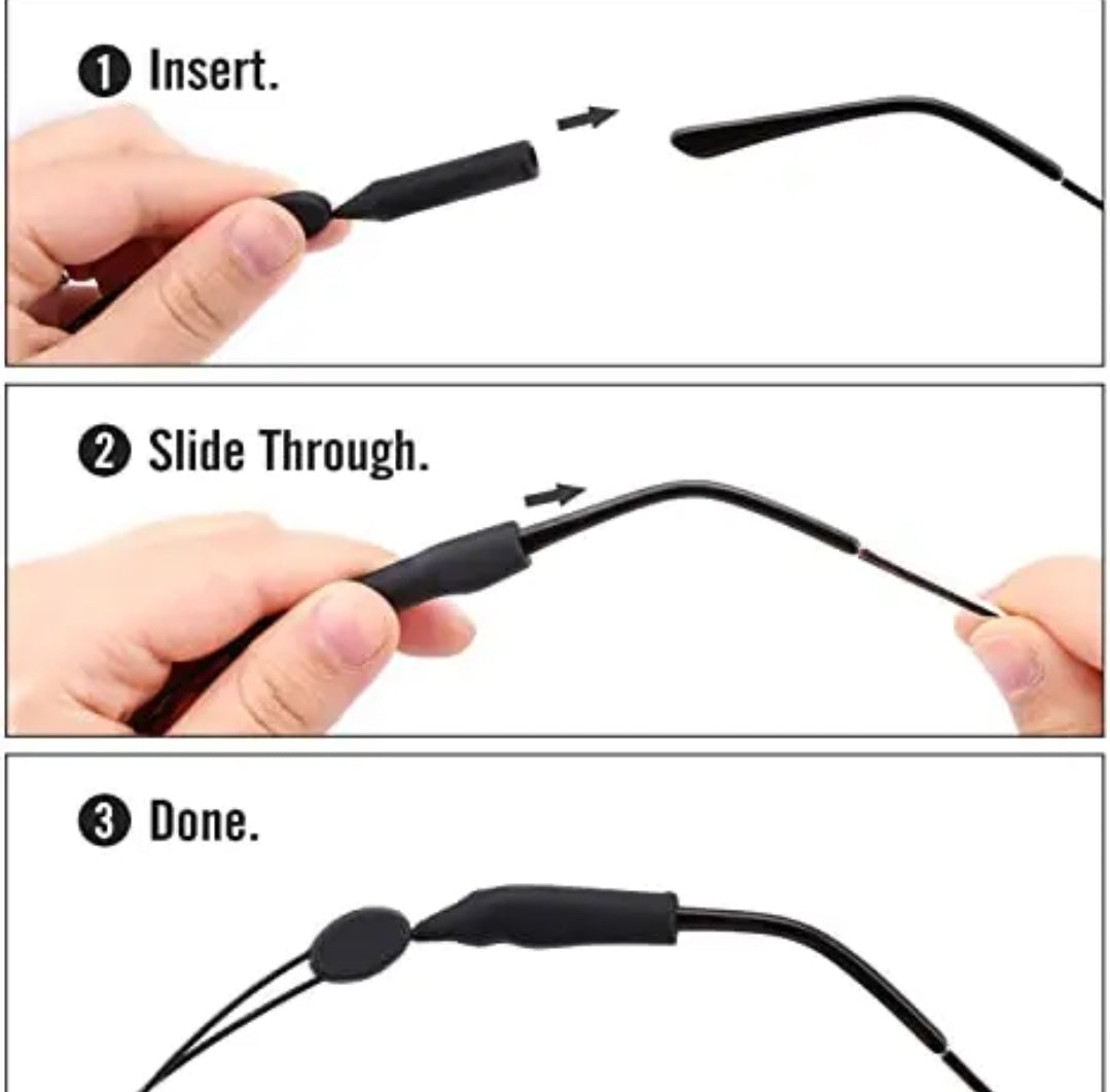 Steal Strap eyeglass holder